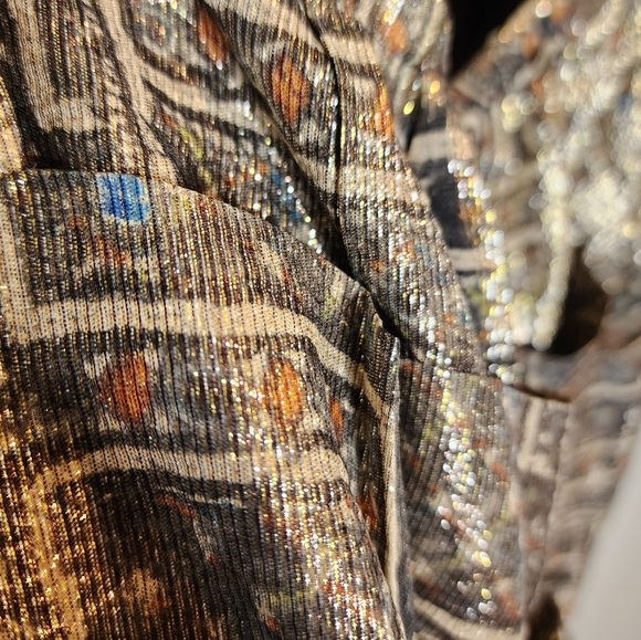 NWT Isabel Marant × H&M Silk mini dress. Cutout elastic back. Size 4. - Picture 3 of 17